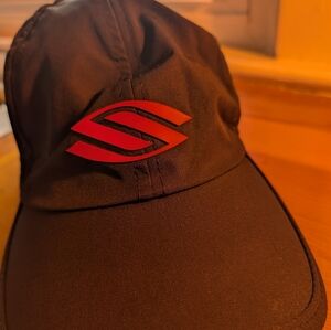 Selkirk Performance Core Pickleball Black Cap Red Logo